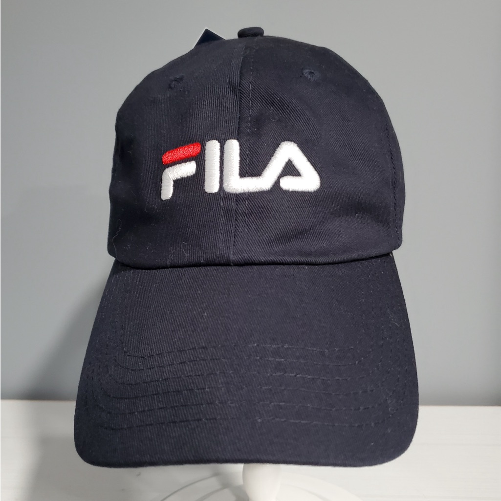 Fila Unisex Navy Blue Adjustable Baseball Hat